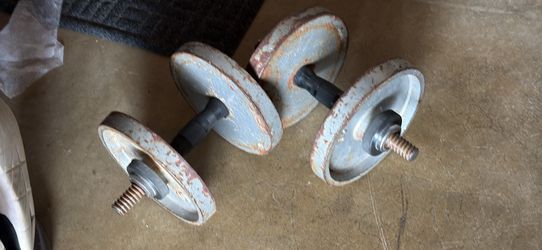 Pair Of 23lb Dumbbells Maybe ?