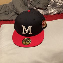 Hat Club Fitted Hat Size 7 1/4 Milwaukee Braves