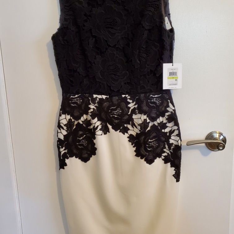 Calvin Klein Black & White Dress Size 4 for Sale in Aventura, FL - OfferUp