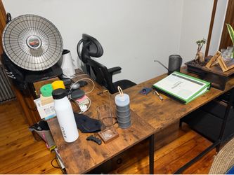 L shaped desk