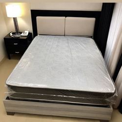 Queen Size Mattress 10 Inches Thick Also Available in Twin, Full, King Same Day Delivery 🚚 New From Factory With its Plastic