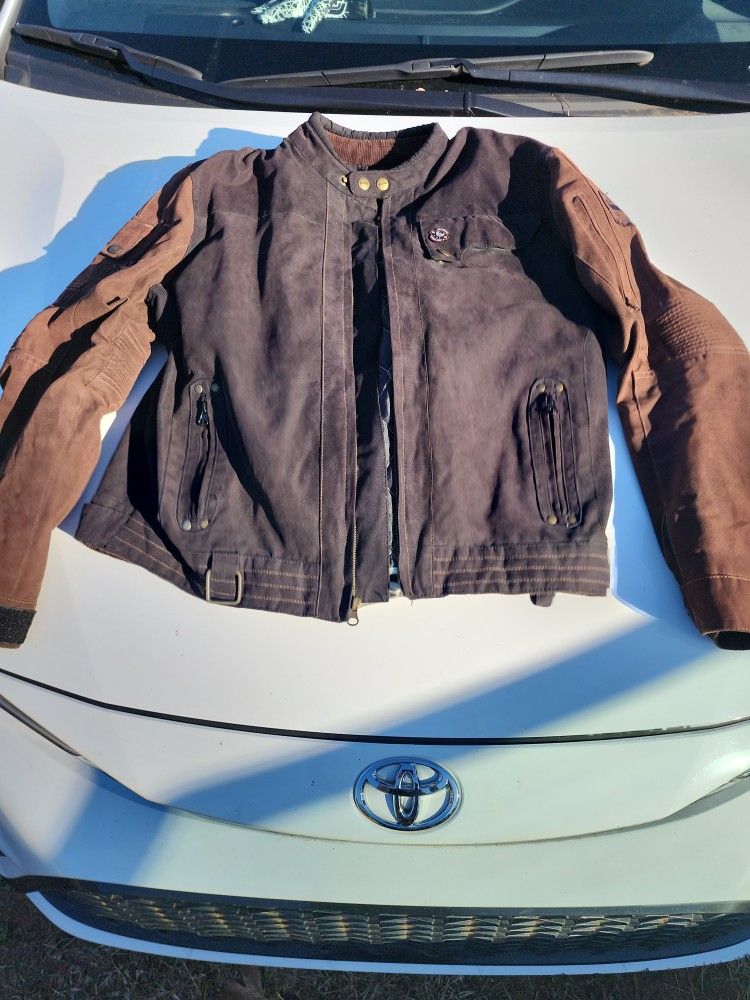 Street STEEL ARMORED MOTORCYCLE JACKET