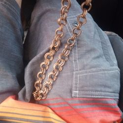 Copper ⛓️‍💥 Chain Double Link
