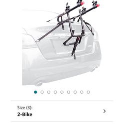 Allen Sports Deluxe 2-Bike Trunk Mount Rack