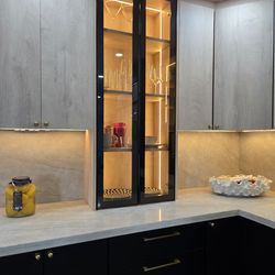 Yours Dreams Kitchens Custom Ideas We can do it  , Luxury Furniture  , High-End Quality materials and installation too