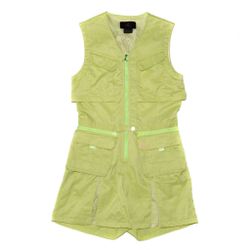 NIKE Women’s Air Jordan Utility Neon Green Heatwave Flightsuit Romper - size Small -$50