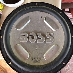 Boss 12 inch speaker 1400 W