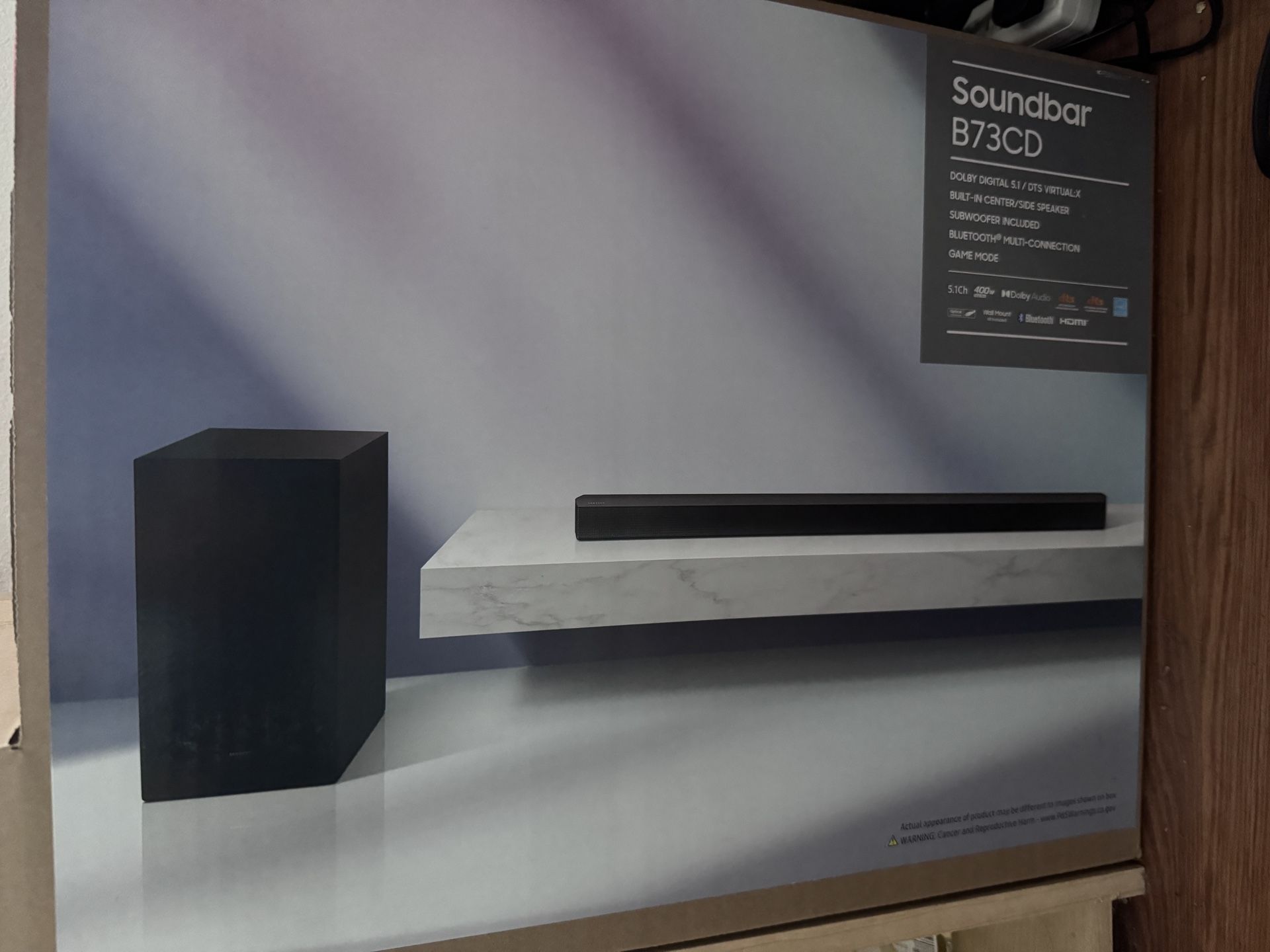 Sound Bar Samsung Like New