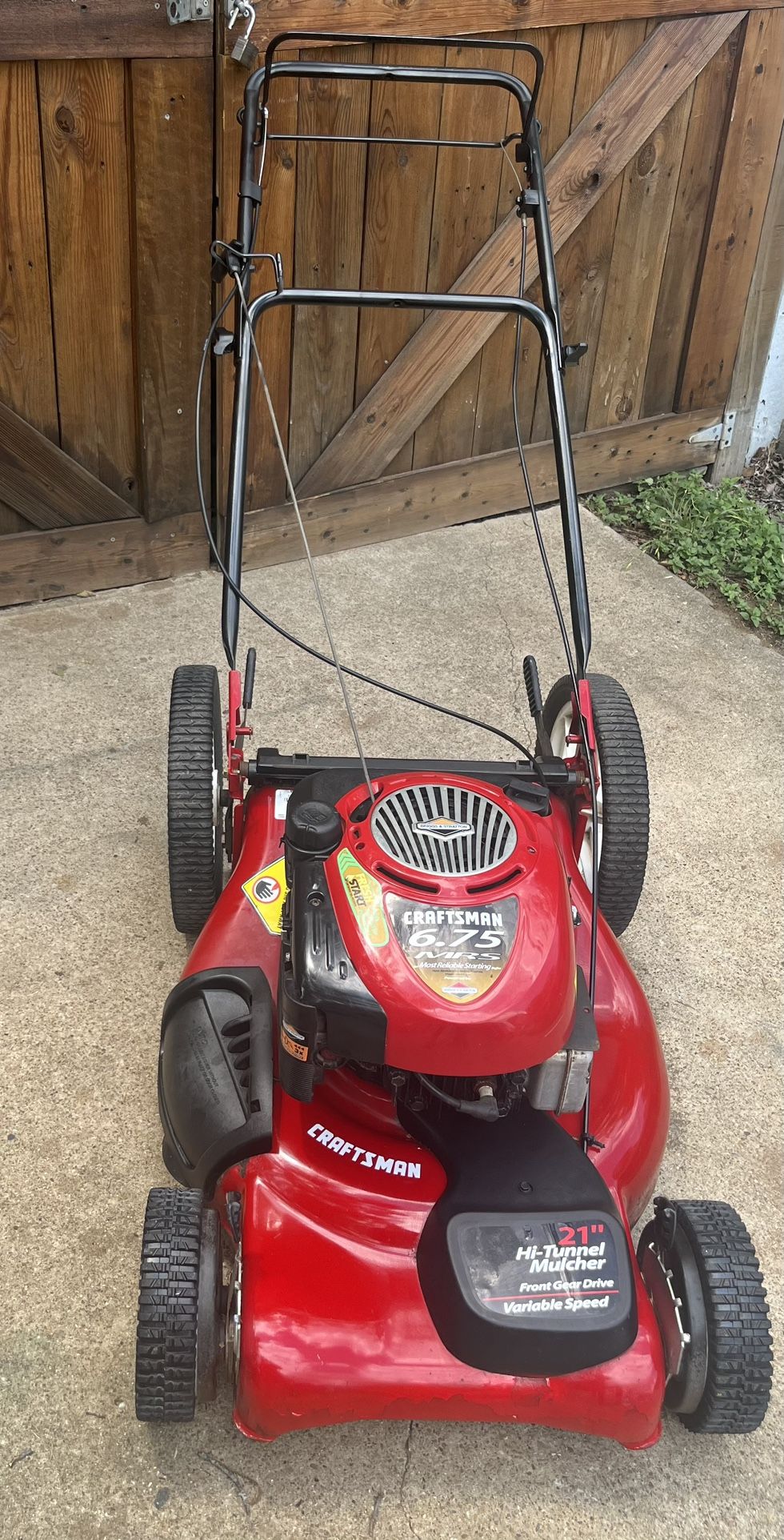 Lawn mowers 21 inch self propelled craftsman for sale in mansfield tx