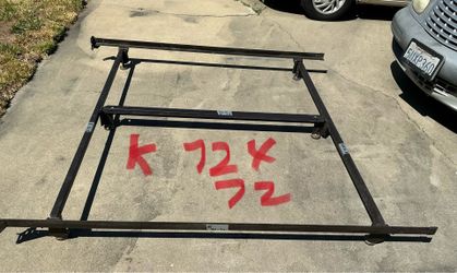 King Size Wrought Iron Flex Bedframe 5 pc
