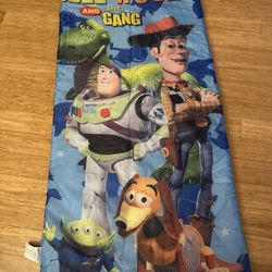 Toy Story Sleeping Bag In Back Pack Bag