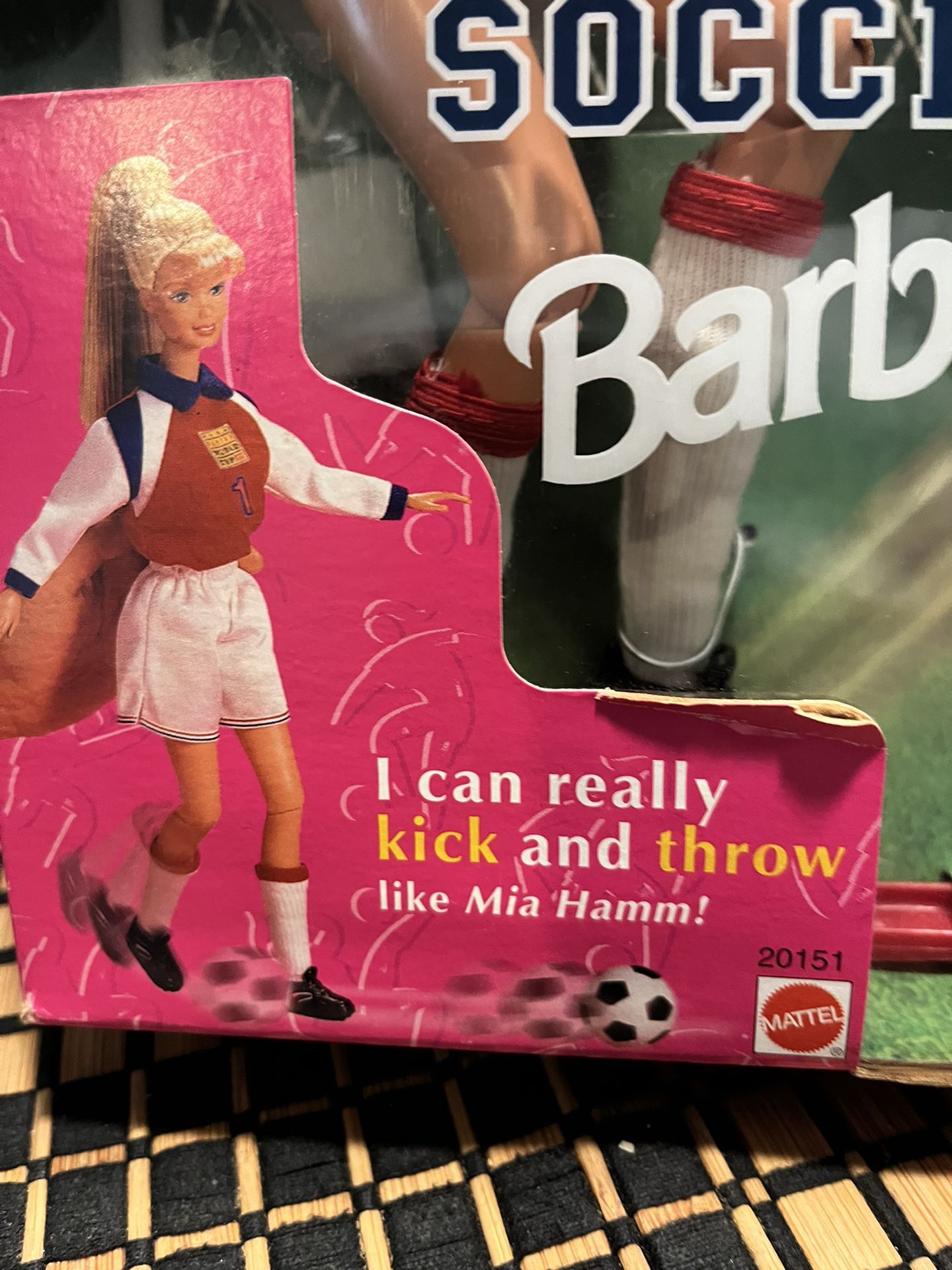 zoete smaak Tweet personeelszaken Barbie Mia Hamm soccer collection world cup for Sale in San Antonio, TX -  OfferUp