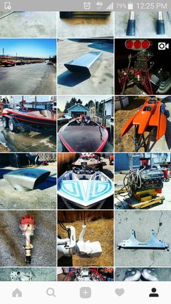I have parts for jet boat, v-drive, hydro & muscle cars