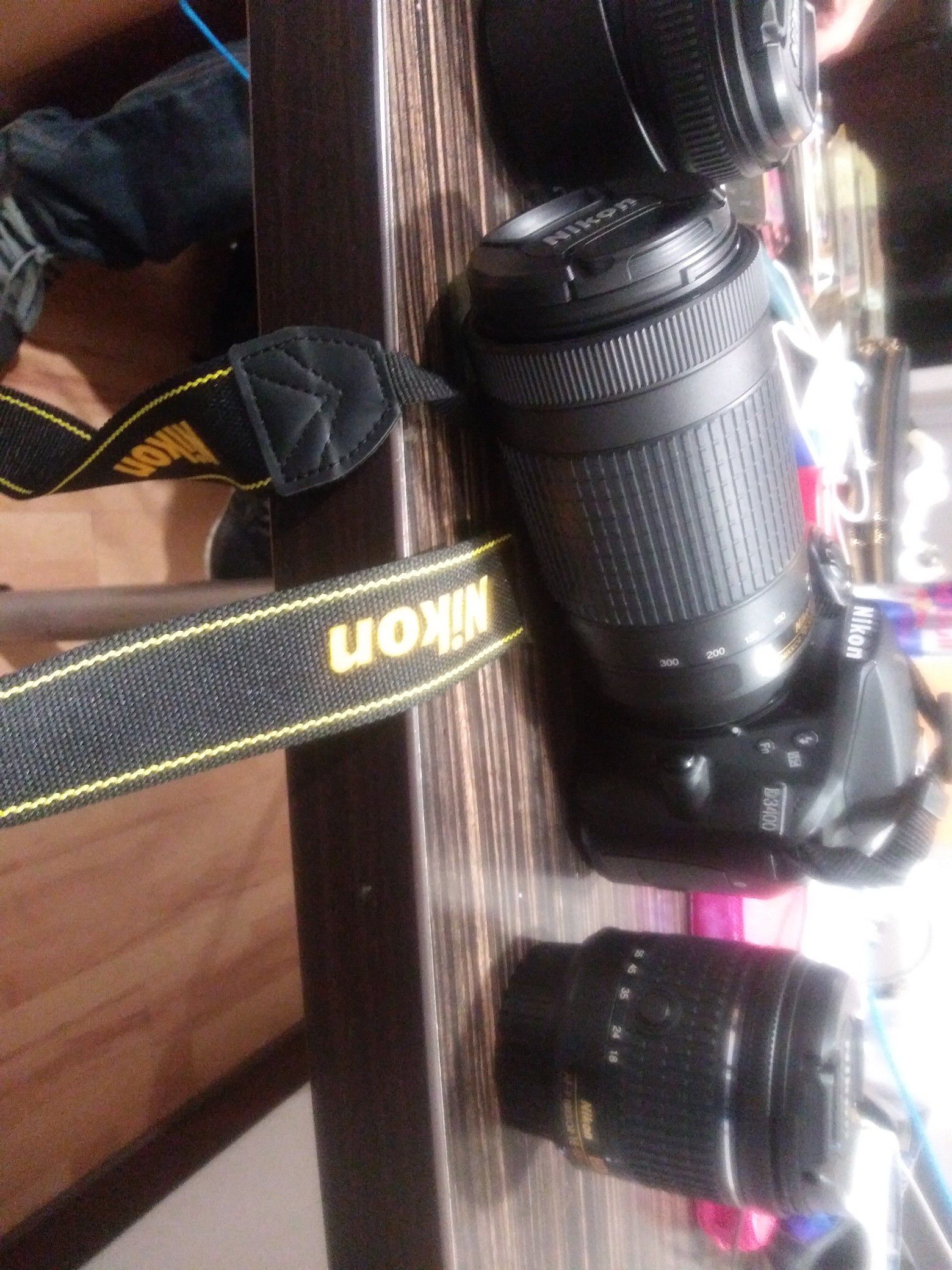 New Nikon 3400 w 3 lenses..400 obo