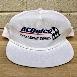 Vintage ACDelco Challenge Series Snapback Hat USA Made
