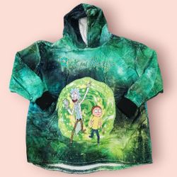 Rick & Morty Cozy Hoodie Oversized 