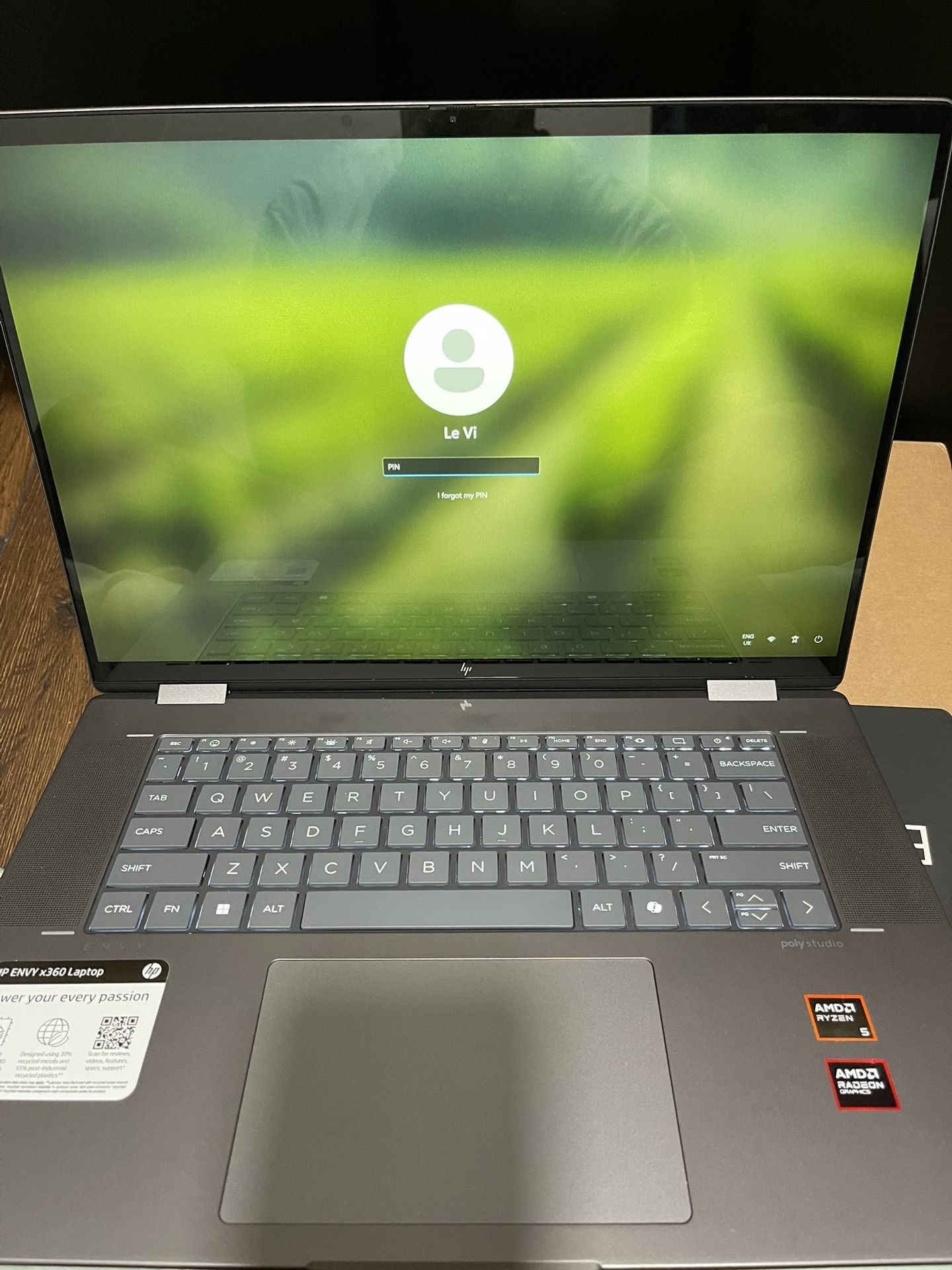 Hp Envy X360 2in1 Laptop 