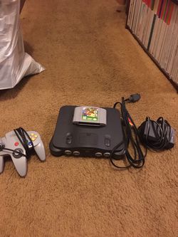 N64 with Mario 64