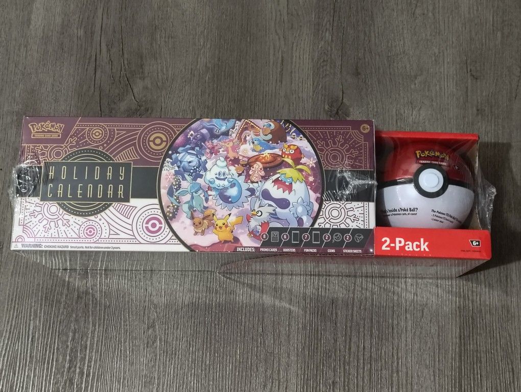 Pokemon TCG Holiday Calendar 2025, Sealed