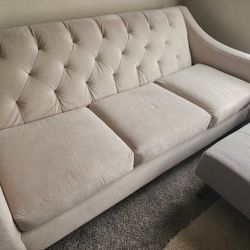 Beige Couch Great Condition 