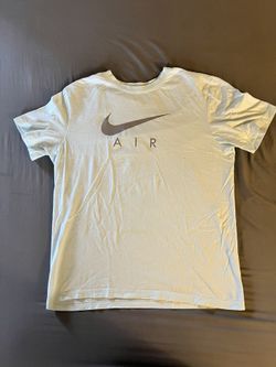Nike Tee Light Green/white Sz M