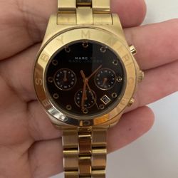 Marc By Marc Jacobs Womens Watch Gold Tone