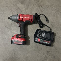 Craftsman Highpowered drill with bag and charger 