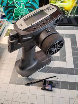 Sanwa MX-6 Transmitter & Receiver still like new only used it 4 or 5 times then upgraded. First $60 takes it
