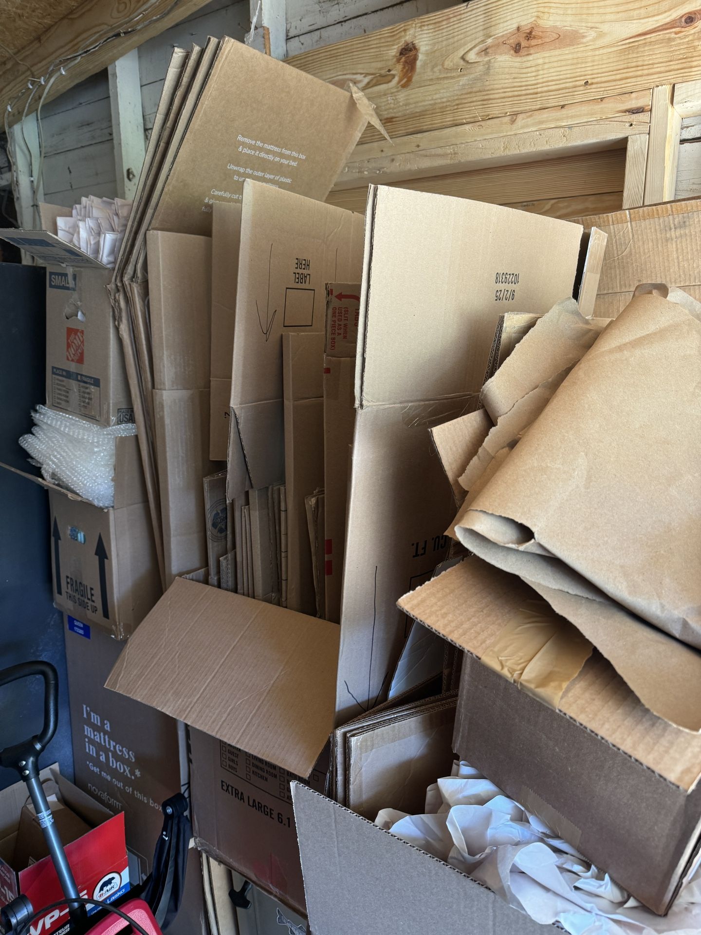 Free - Moving Boxes And Supplies