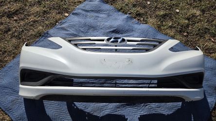 Front Bumper Without Fog Lamps Fits 11-13 SONATA HYUNDAI