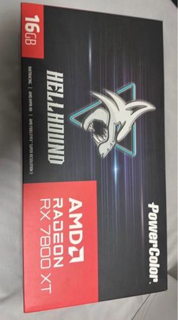 Brand new AMD hellound 7800