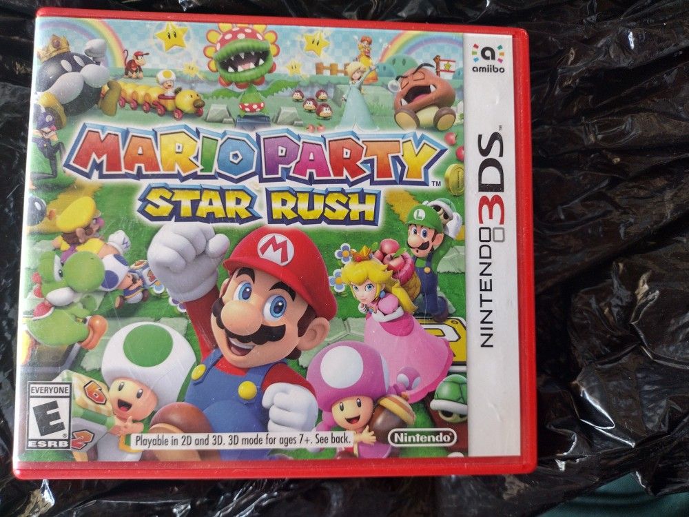 Mario Party Star Rush Nintendo 3DS 2016