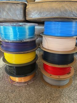 3D Printer Filament Spools – Lot of 10