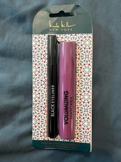 Nicole Miller Volumizing Mascara & Black Eyeliner Pen -