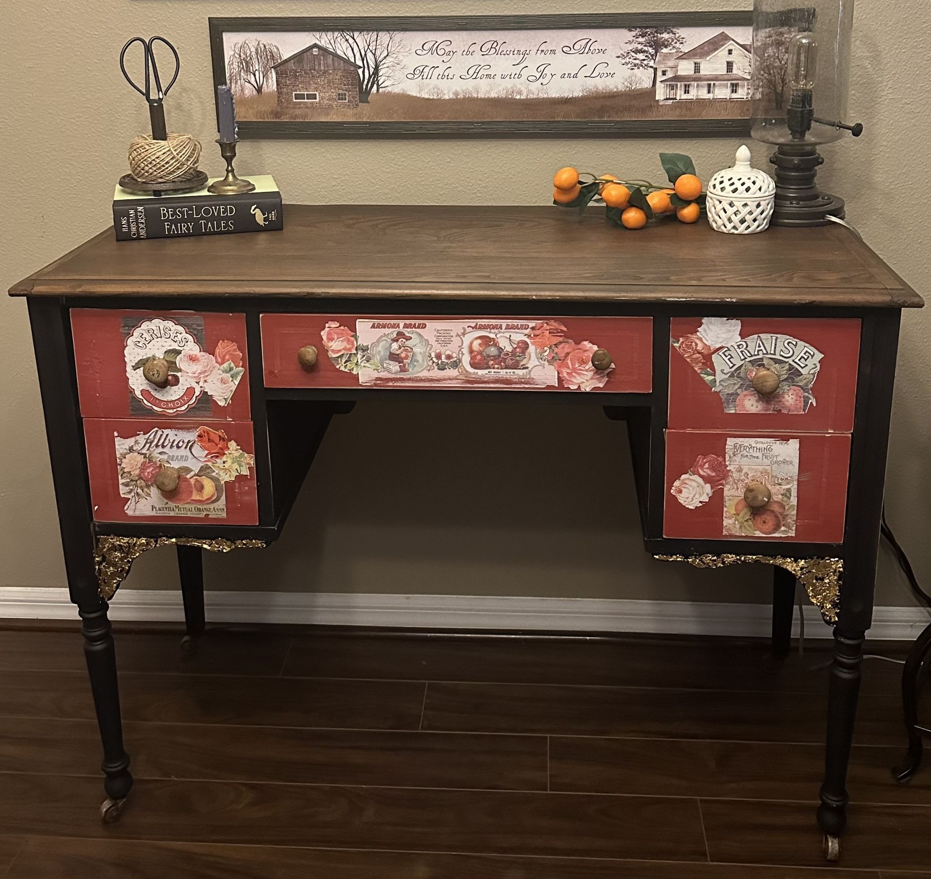 Rustic Farmhouse Desk