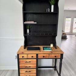 Desk And Hutch Bookshelf 