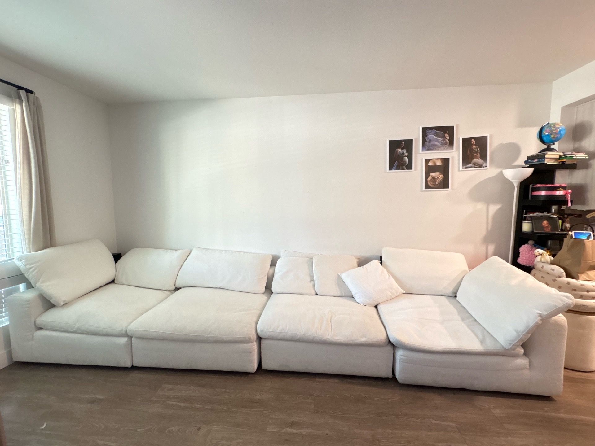 WHITE COUCH