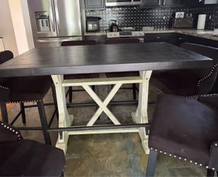 Farmhouse style dining table