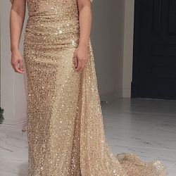 Golden Dress
