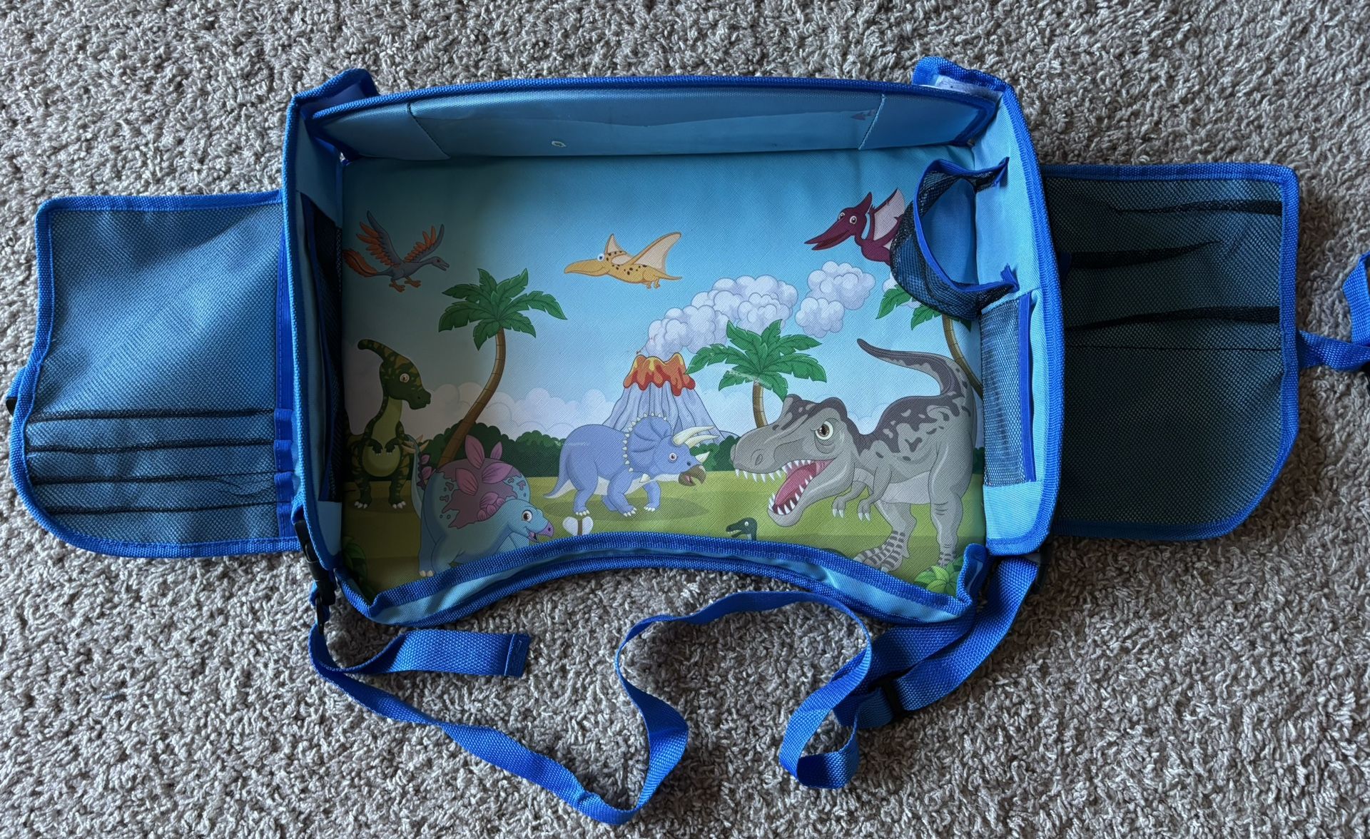 Kids Travel Tray For Car Trip Or Airplane Flight