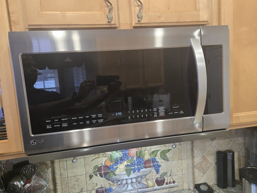 LG Over-the-Range Microwave With ExtendaVent