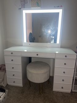 White Vanity