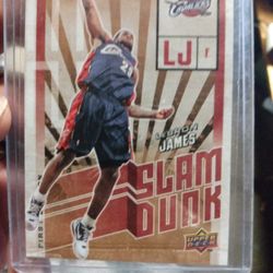 2009 Upper Deck First Edition Slam Dunk LeBron James