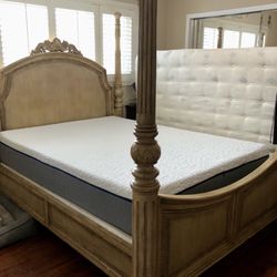4 Post Bed Frame-Queen/Dresser/Armoire