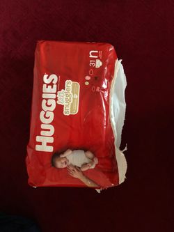 Huggies new born diapers