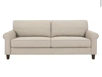 81.5 in sofa Beige