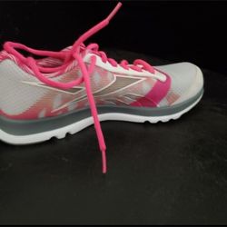 Reebok Sub Duo Hot Pink And White Sneakers SZ 6 1/2 W