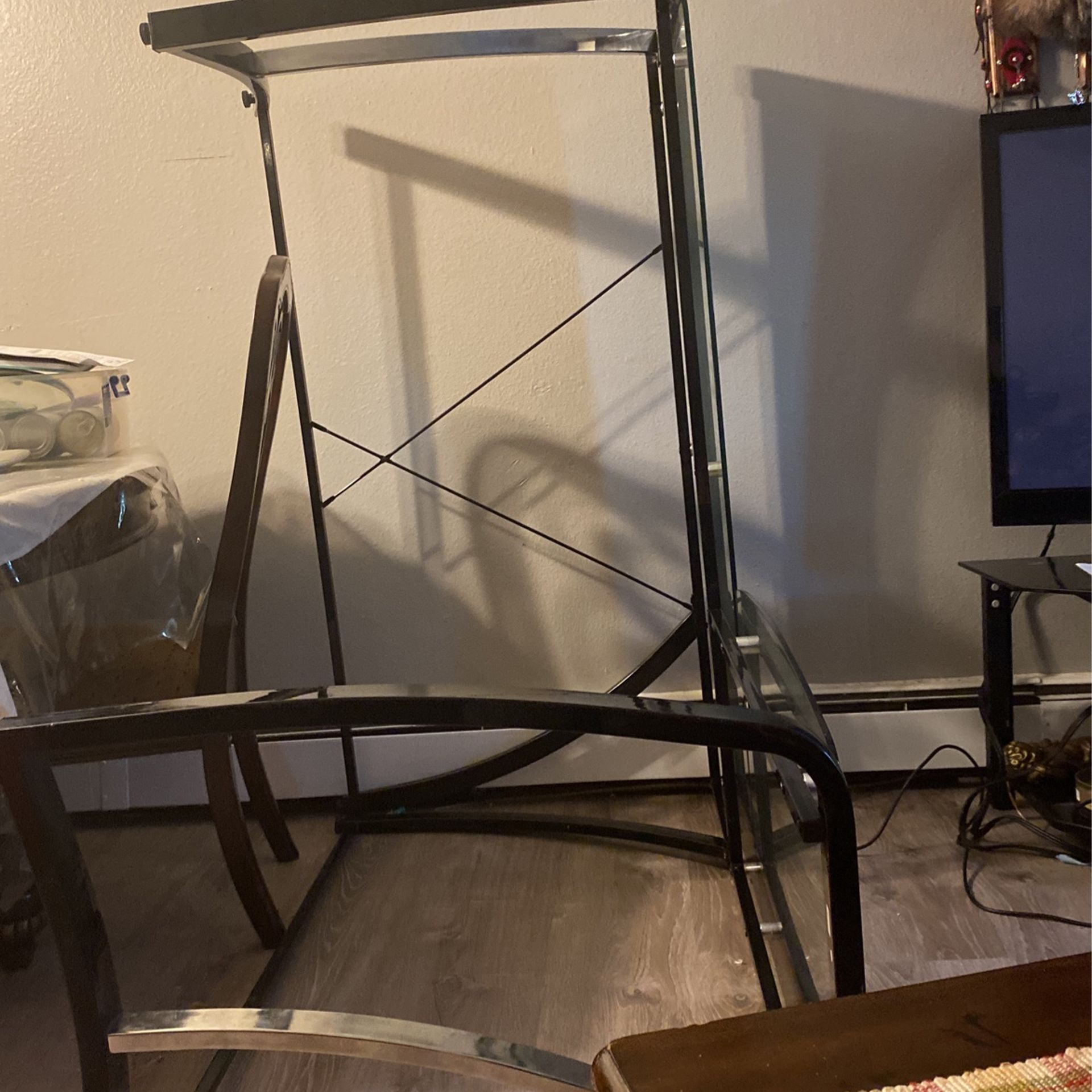 Computer Glass Desk