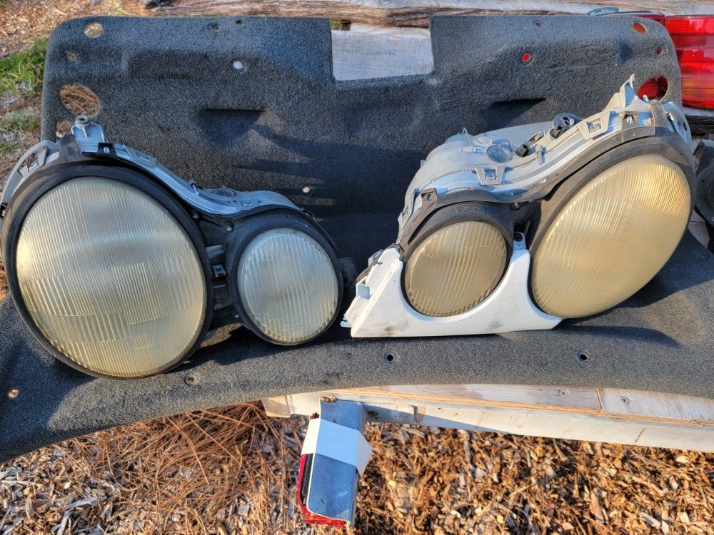 Mercedes headlights