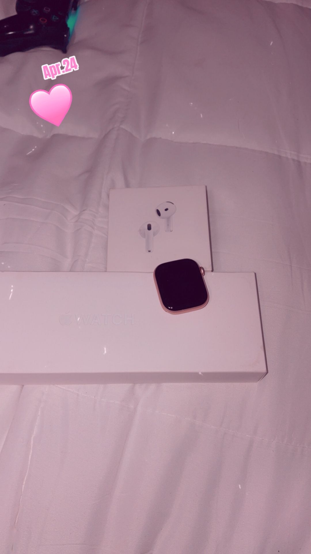 Apple Watch And Apple AirPods